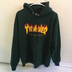 Green Thrasher Hoodie